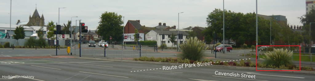 Hodkinson History. Location of the Hodkinson home at 61 Park Street 1883-1884. Hodkinson History. Location of the Hodkinson home at 61 Park Street 1883-1884.