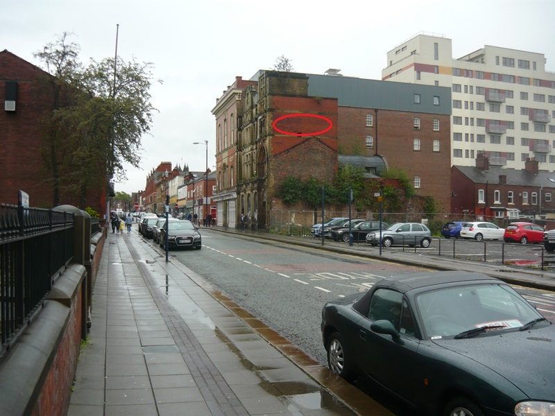 Ashton-under-Lyne Stamford Street in 1912 and 2017 - 02