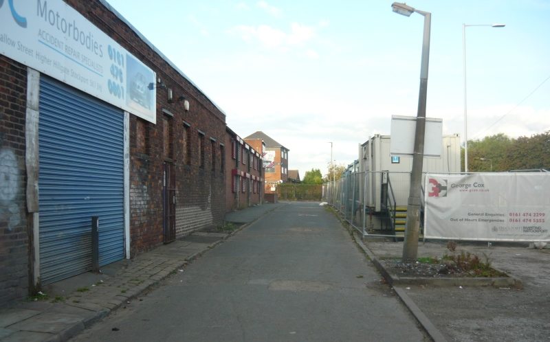 Hodkinson History - Ardern Field Street, Stockport looking east 2017 (2)