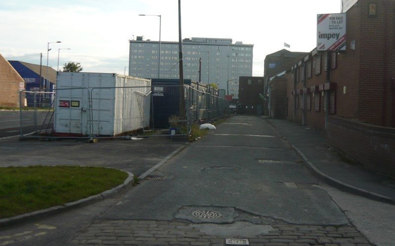 Hodkinson History - Ardern Field Street, Stockport looking west 2017