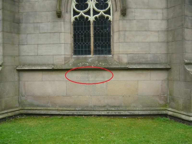 St Peter's Church, Ashton-under-Lyne - 03 consecration date