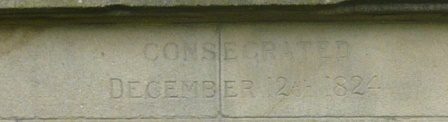 St Peter's Church, Ashton-under-Lyne - 04 consecration date