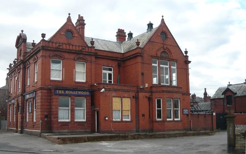 The Hollywood public house, Bloom Street, Stockport. April 2013.