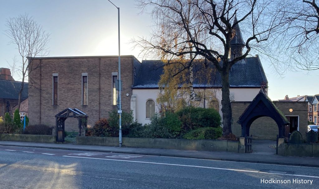 Lucy Hodkinson (1836-1893). 2023 view of St Thomas the Apostle, Heaton Chapel, Stockport.