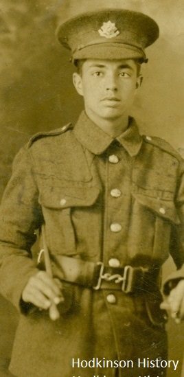 George Albert Hodkinson (1897–1918) Private GA Hodkinson in the Cheshire Regiment