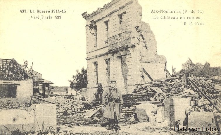 John William Hodkinson's Great War postcards - Aix-Noulette (1)