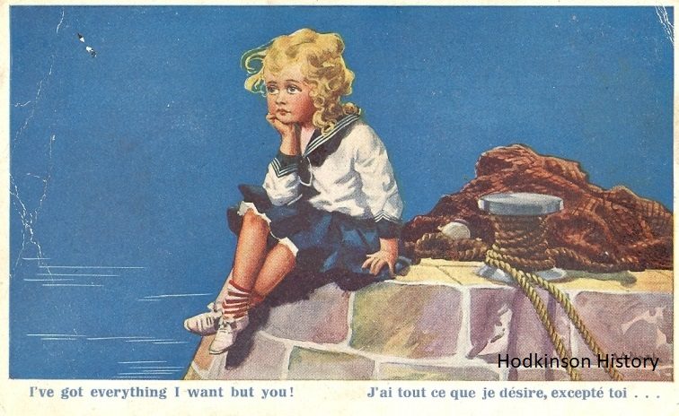 John William Hodkinson's Great War postcards - I've got everything I want but you
