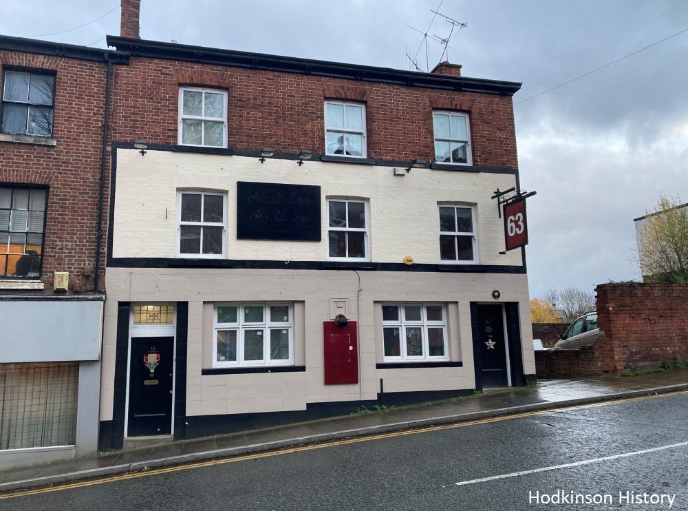 Hodkinson History. 1852 Irish riots in Stockport. The former Bishop Blaize pub, Lower Hillgate.
