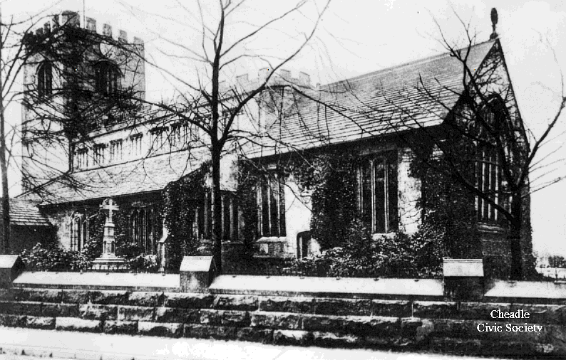 Hodkinson History. St Mary's Church, Cheadle, Cheshire.
