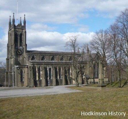 Hodkinson History. St Paul's Church Stalybridge. 1896 marriage of John William Hodkinson. (2)