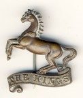 George Albert Hodkinson (1897-1918). King's (Liverpool Regiment) cap badge. George Albert Hodkinson (1897-1918). King's (Liverpool Regiment) cap badge.