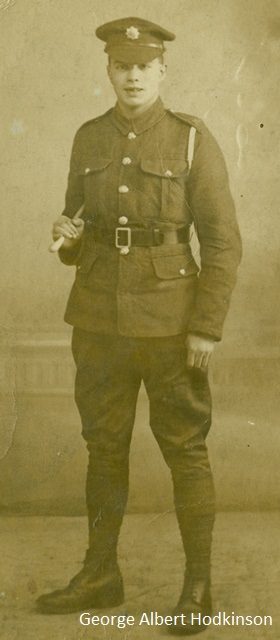George Albert Hodkinson (1897-1918). The Army Service Corps. George Albert Hodkinson (1897-1918). The Army Service Corps.
