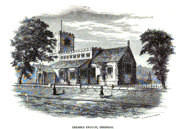 Hodkinson History. St Mary's Church, Cheadle.