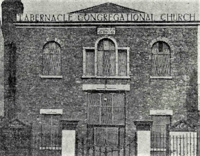 Hodkinson History. Tabernacle Church, Middle Hillgate, place of baptism of George and Hannah in 1809. (1)