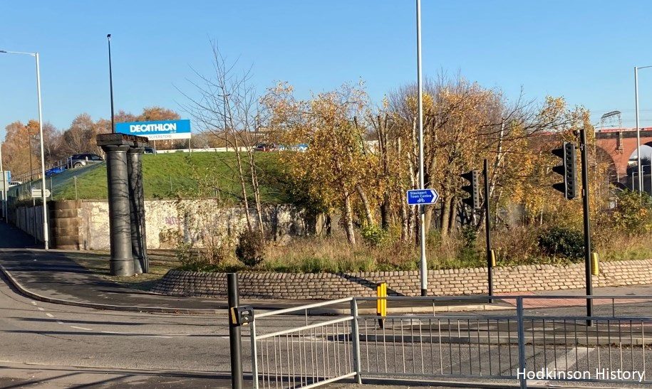 Location of Gardeners Arms, Heaton Norris, Stockport.