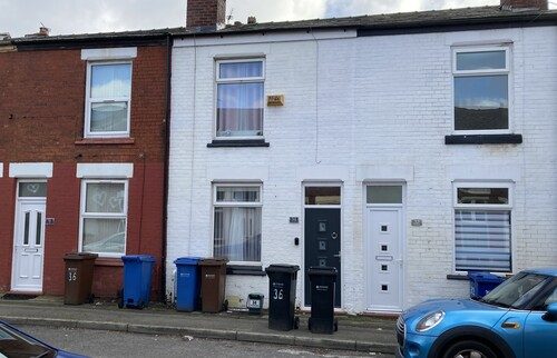 Hodkinson History. Home at 34 Victoria Road, Stockport, 1899-1900. (2) Hodkinson History. Home at 34 Victoria Road, Stockport, 1899-1900. (2)