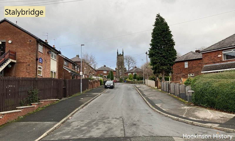 Hodkinson History. Location of Hodkinsons' home at 11 Bower Row, Stalybridge, 1891. (1) Hodkinson History. Location of Hodkinsons' home at 11 Bower Row, Stalybridge, 1891. (1)