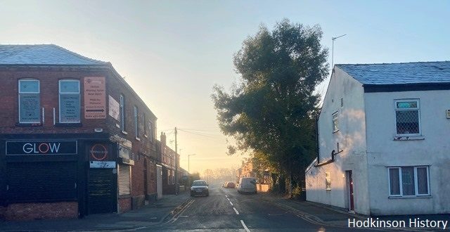 Hodkinson History. The Hodkinsons' home on Hurst Street, Reddish. 2 Hodkinson History. The Hodkinsons' home on Hurst Street, Reddish. 2